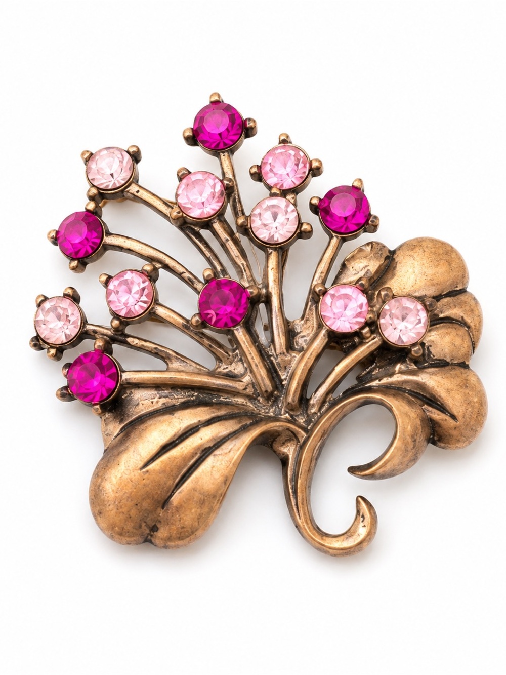 Vintage floral brooch